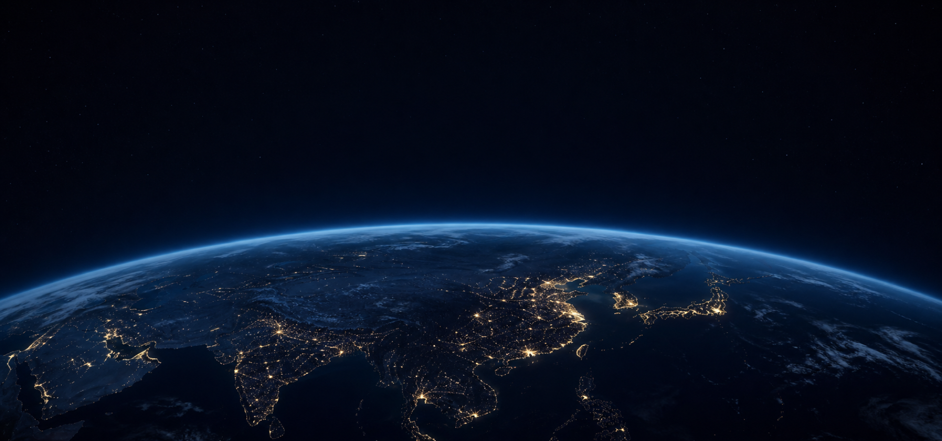 Earth at night